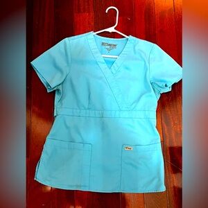 Grey's Anatomy Light Blue Scrub Top